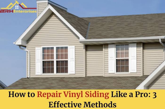 3 Effective Methods For Repairing Vinyl Siding Like a Pro - BRH ...