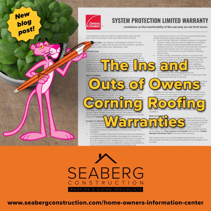 The Ins and Outs of Owens Corning Roofing Warranties