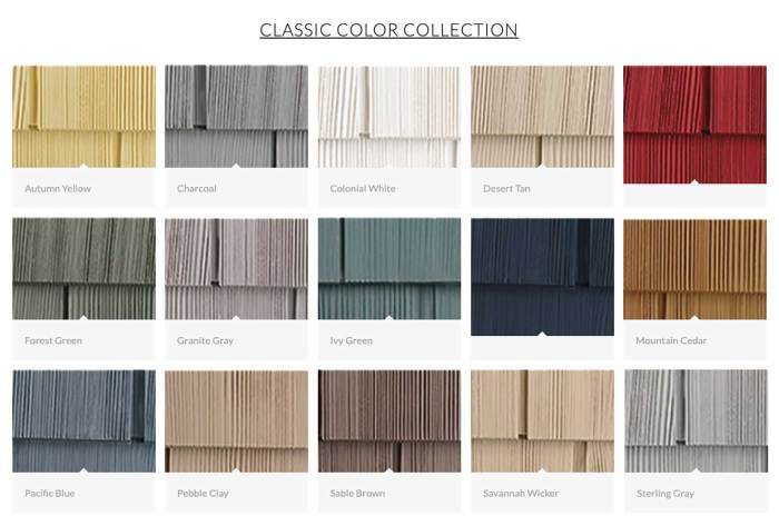 Vinyl Siding Colors: Covering The Spectrum